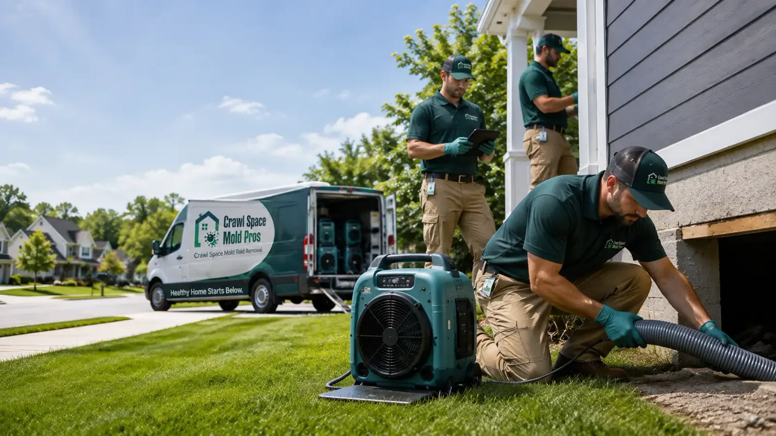 Crawl Space Mold Removal in Efland, NC